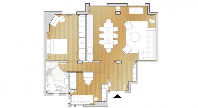 Appartement 75 m² – Paris 15